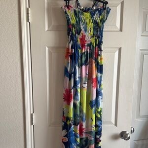 Just Love Multicolor Floral Swim Coverup